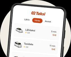 Aplicación de reserva de taxis para Finlandia: reserve taxis al instante, programar viajes y rastrear conductores en tiempo real en toda Finlandia. - Product Image 2