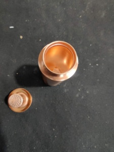 Bouteille d'eau de fitness en cuivre pur 500ml verres sous vide étanches pour adultes Logo personnalisable sans BPA pour l'eau bouillante - Product Image 2