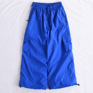 Pantalones holgados de nieve Cargo de último diseño, pantalones de Snowboard personalizados holgados impermeables de gran tamaño, pantalones de esquí de pierna ancha holgados Unisex - Product Image 1