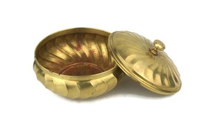 Vintage Brass Spice <b>Box</b> Masala Dabba for Kitchen and Dining Use - Product Image 4