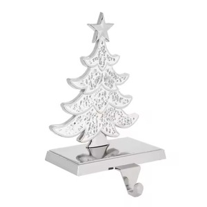 Luxury Metal <b>Stocking</b> Display Ornament for Holiday Styling and Decoration - Product Image 5