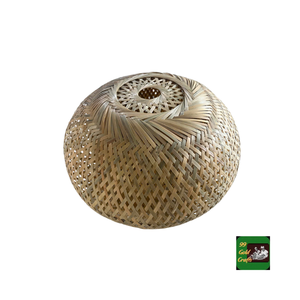 Pantalla de Lámpara de Bambú Hecha a Mano, Cubierta de Techo Tejida Natural, Accesorio de Iluminación Interior Rústico para Hoteles y Restaurantes, de Vietnam - Product Image 2