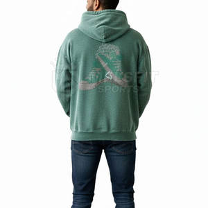 Sudaderas con Capucha para Hombre, Lavado Ácido, con Pedrería, 100% Algodón, Estilo Casual de Invierno, Streetwear, Cómodas, Ligeras y Largas - Product Image 4