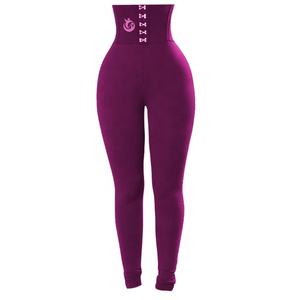 Leggings froissé pour femmes, legging en polyester spandex, de couleur unie - Product Image 4