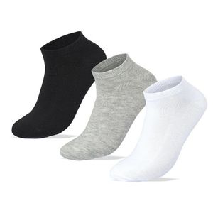 Chaussettes courtes 100 % coton respirantes imprimées écologiques pour adultes, usage décontracté automne, design de bordure et de corps - Product Image 4