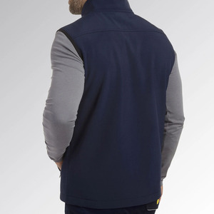 Chaleco Acolchado de Nailon Resistente para Hombre, Chaqueta sin Mangas con Cuello Alto, Repelente al Agua, Cálido y Acolchado, Tallas Grandes - Product Image 3