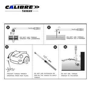 Clé dynamométrique numérique électronique TAIWAN CALIBRE 1/4\", 3/8\" ou 1/2\" avec cliquet à 24 dents, personnalisable pour le bricolage et les OEM - Product Image 3