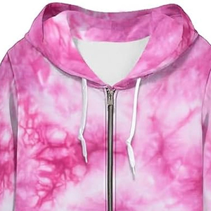 เสื้อฮู้ดดี้ผู้หญิงทรงหลวม แขนยาว ผ้าพรีเมียม สีสันสดใส ไม่ซีดจาง ลายมัดย้อม แบรนด์ Solid Trader Gorgeous Vibrant Shades - Product Image 6