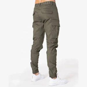 Pantalones Cargo de Algodón para Hombre, Cintura Media, Diseño Multibolsillos, Oferta, Pantalones Cargo para Senderismo al Aire Libre, Venta al Por Mayor - Product Image 2