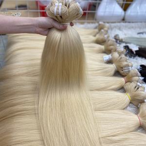 Meilleur prix pour la haute qualité 6-38 pouces naturel droit brut vietnamien Remy Extensions de cheveux blonde couleur vague Style faisceau de cheveux - Product Image 6