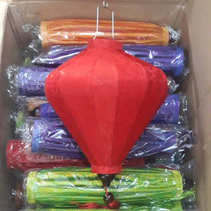 Farol de seda vietnamita hecho a mano, pantalla colgante de tela para decoración de interiores y exteriores, hogar, festivales, eventos, mejor precio. - Product Image 1