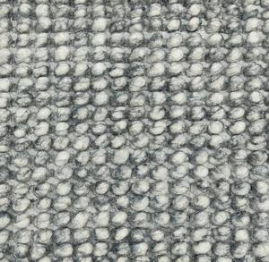 Alfombra de lana tejida a mano con tejido plano |   Alfombra Moderna Abstracta Gris con Textura |   Alfombra Antideslizante Ecológica Hecha a Mano para Mascotas - Product Image 5