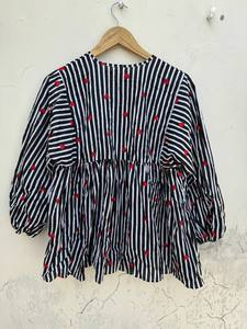 Vestido de Algodón Estampado Floral para Mujer, Venta al por Mayor, Vestido Casual Holgado de Verano - Product Image 3