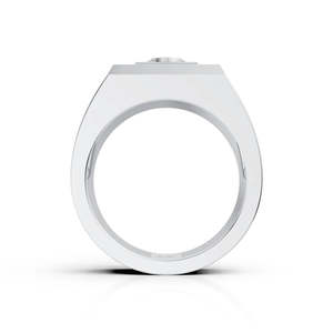 Round Moissanite Diamond Engagement <b>Ring</b> For Finance <b>Crown</b> <b>Ring</b> For Him King <b>Ring</b> Luxury Jewelry Men's Hip Hop Fashion Jewelry - Product Image 3