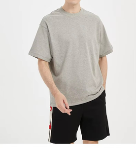 Hot Selling Oversized Cotton Men's T-Shirts Manufacturer Print Heavyweight 260 Gsm Custom Heavy Weight <b>Tshirt</b> for Men - Product Image 1