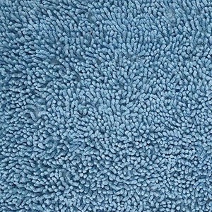 Blue Bath <b>Mat</b> <b>Set</b> 4 Piece Rectangle Non Slip Backing Thick Tufted For <b>Bathroom</b> Use - Product Image 6