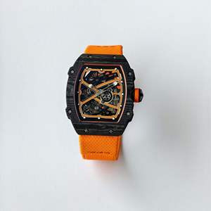 Reloj de Hombre Mecánico Automático de Alta Gama Personalizado 67-02, con Forma de Tonneau, Ligero, de Fibra de Carbono Degradada, con Movimiento ETA - Product Image 3
