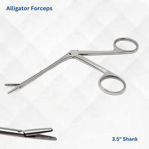 Pinces micro-crocodiles de qualité supérieure, instruments chirurgicaux fabriqués professionnellement, en acier inoxydable, manuelles, certifiées CE - Product Image 3