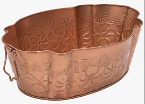 Cubo de hielo de cobre de fabricante confiable para colección de artículos de barra con temática cultural, que destaca el auténtico trabajo en metal, chapado en cobre grande. - Product Image 4