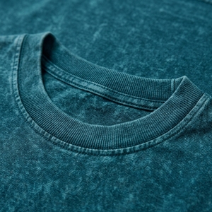 Fournisseur de T-shirts pour hommes en coton doux, coupe ample et oversize, effet délavé, style urbain décontracté, vente en gros - Product Image 5
