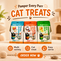Nourriture humide pour chats en sachet MaiDou, produit alimentaire pour chats destiné aux marchés de détail, approvisionnement en gros de nourriture pour animaux de compagnie pour les animaleries et les distributeurs