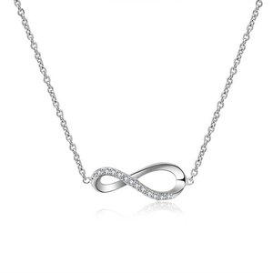 Pulsera de Plata de Ley 925 con Circonita Cúbica |   Reloj Montresor Infini, Regalo de Boda para Mujer - Product Image 1