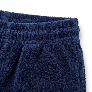 Shorts en tissu éponge pour hommes, décontractés, pour l'été, pour la plage, OEM ODM, vente en gros, logo personnalisé, faible MOQ - Product Image 5