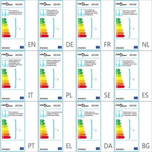 24.8 \ "x30.7 \" lampadario bianco E14 eleganti lampade a sospensione - Product Image 6