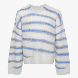 Fabricant de pulls en tricot, pull en tricot à col rond à manches longues personnalisé pour l'automne et l'hiver, pour hommes - Product Image 1