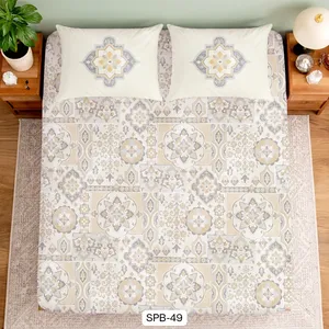 Drap de lit élégant en microfibre unie 125 GSM, tissu léger et doux, décoration de chambre moderne, literie confortable, écologique et durable - Product Image 4