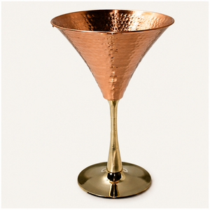 Custom 100% Pure <b>Copper</b> Hammered Martini <b>Cup</b> Metal Wine Goblet Tarnish Resistant Drinkware Set For Restaurant And Pub Barware - Product Image 5