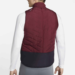 Gilet matelassé personnalisé en gros 1009 pour homme, respirant et léger, noir/vert, avec fermeture éclair et système Molle - Product Image 4