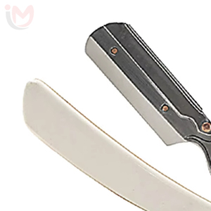 Cheap Price Old-fashioned Stainless Steel <b>Razor</b> Plastic Folding Manual Barber Knife Safety Men's Face Beard Shaver Single <b>Blade</b> - Product Image 4