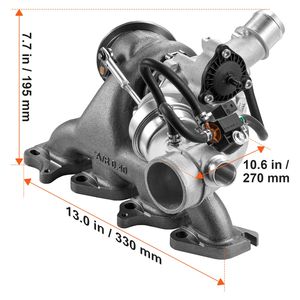 Kit Guarnizioni Turbocompressore con Valvola Solenoide per Chevrolet Cruze 2011-2015, Sonic 2012-2020, Trax 2013-2020, Turbocompressore Completo - Product Image 5