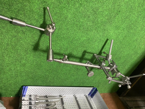 เครื่องมือถ่างกล่องเสียงแบบแมนนวลสำหรับการผ่าตัดผ่านช่องปาก ใช้กับกล้องเอนโดสโคป ได้รับการรับรองมาตรฐาน CE - Product Image 5