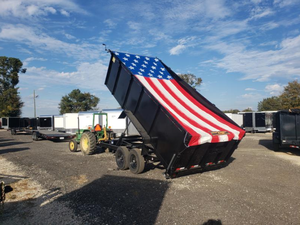 Nouveau 2026 7X14 Down 2 Earth Trailers Remorque benne basse profil 7×14 à côtés hauts de 48 pouces et rampes disponibles à prix bas - Product Image 4