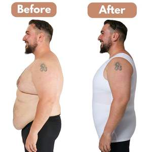 Ropa Deportiva, Camiseta de Compresión Moldeadora para Hombre, Chaleco Moldeador de Cuerpo - Product Image 2