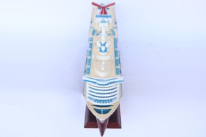 Modelo de Barco de Crucero CARNIVAL TROPHY - Modelo de Barco de Crucero Estadounidense de Madera Pintado a Mano, Moderno, para Decoración del Hogar, Coleccionable, Regalo para el Día del Padre - Product Image 5