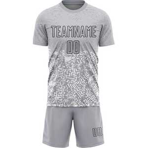 ชุดฟุตบอลแบบกลับด้านได้ OEM พร้อมสกรีนชื่อส่วนตัว เสื้อฟุตบอลระบายอากาศ ชุดกีฬาฟุตบอล ชุดวอร์ม - Product Image 2