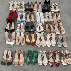 Sandalias Planas de <span class=keywords><strong>Segunda</strong></span> <span class=keywords><strong>Mano</strong></span> de Marca Internacional para Mujer, Sandalias de Diseñador para Playa, Sepatu Kitten Heel - Product Image 1