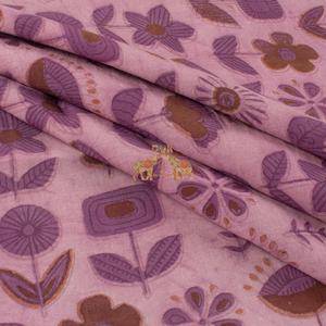 Camisa de Traje con Estampado Floral Sanganeri Jaipuri 100% Algodón Orgánico, Estampado a Mano con Bloques, Ligera, para Decoración del Hogar - Product Image 6