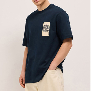 Comfortable With Own <b>Logo</b> Printed Fully Customized Made Graphic Printed 100% Cotton O Neck Solid Color Large Size Men's T-Shirts - Product Image 1