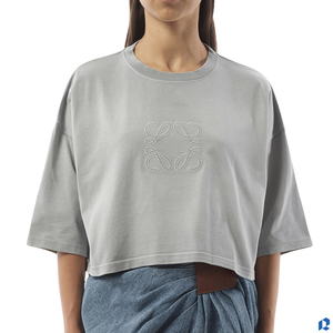 Camisetas Cortas Grises para Hombre, 180g, Algodón Suave, Transpirable, Bordadas, Tejidas, Formales, para Fitness, con Marca Personalizada - Product Image 2