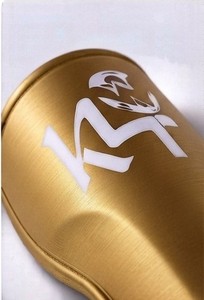Protège-tibias en tissu de coton KLTW INT'L, légers, protection de base, coque en PP durable, pour le kickboxing, adultes, toutes saisons, colorés - Product Image 6