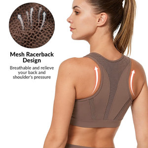 Sujetador Deportivo Transpirable con Logotipo Personalizado al por Mayor, de Alta Calidad, sin Costuras, para Mujer, para Gimnasio, Yoga y Fitness - Product Image 5