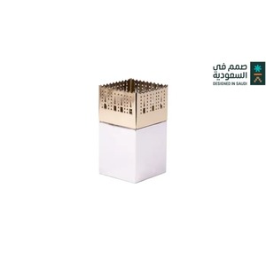 Brûleur d'encens en acier inoxydable avec base géométrique, diffuseur d'aromathérapie, utilisation toute saison, design durable - Product Image 5