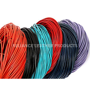 Premium Coated Round <b>Leather</b> Shoe Cords for Jewellery Cord Use Reliance <b>Leather</b> Products India - Product Image 6
