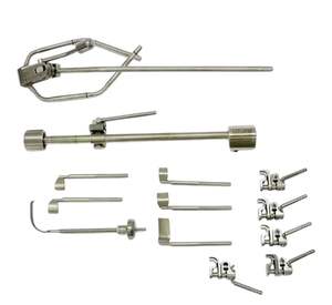 Ensemble de rétracteurs chirurgicaux manuels en acier Omni Tract avec rétracteurs à cadre en wishbone pour la chirurgie orthopédique, en vente à bas prix - Product Image 4