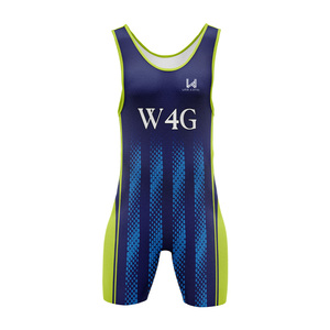 Combinaison de lutte pour hommes personnalisée, sur mesure, en gros, ODM, imprimée, respirante, légère, hautement extensible, séchage rapide, durable - Product Image 4