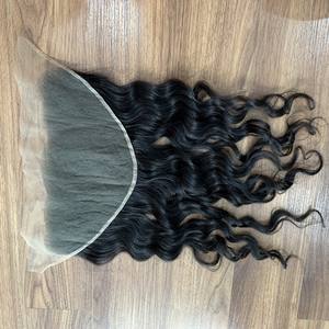 Vietnam Vierge Cuticule Alignée 100% Cheveux Humains Non-Remy Machine Double Trame Cheveux Cambodgiens pour Bundles Vague Naturelle - Product Image 1